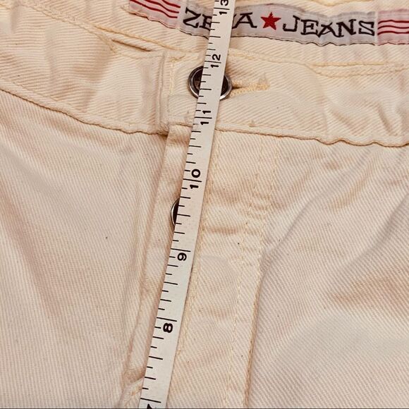 Vintage Zena super high off white button fly jeans - Picture 7 of 11